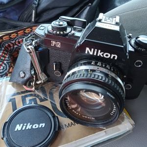 Vintage Nikon FG SLR